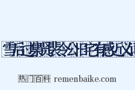 雪后过集贤裴令公旧宅有感近义词是什么意思的图片